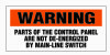 5" x 2.25" OSHA Warning Signage