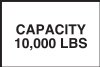 6" x 4" Elevator Capacity Plates