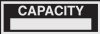 3.375" x 1.125" Elevator Capacity Plates