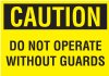 10" x 7" OSHA Safety Signage