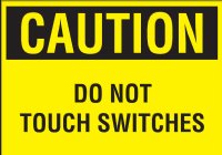 10" x 7" OSHA Caution Sticker