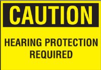 10" x 7" OSHA Caution Sticker