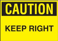 10" x 7" OSHA Caution Sticker