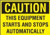 10" x 7" OSHA Safety Signage