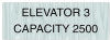 8" x 3" Elevator ID with Capacity