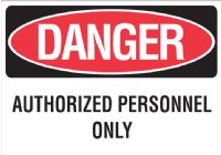 10" x 7" OSHA Safety Sticker