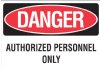 10" x 7" OSHA Safety Signage