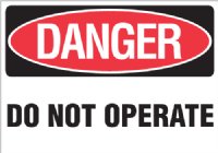 10" x 7" OSHA Safety Sticker