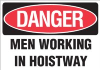 10" x 7" OSHA Safety Sticker