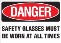 10" x 7" OSHA Safety Signage