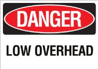 10" x 7" OSHA Safety Signage