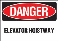 10" x 7" OSHA Safety Signage