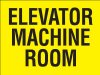 12" x 9" Elevator Maintenance Signage