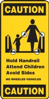 4.25" x 9" Escalator Signage