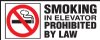 10" x 4" No Smoking Signage