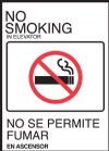 5" x 7" No Smoking Signage