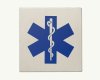 4" x4" Quick Shipping Star of Life Signage