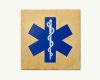 4" x4" Star of Life Signage