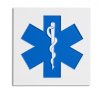 4" x4" Quick Shipping Star of Life Signage