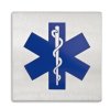 4" x4" Star of Life Signage