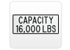 Elevator Capacity Plates